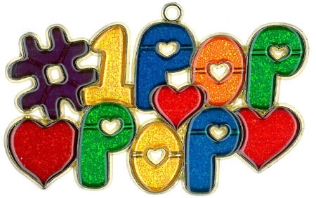 #1 Pop Pop Suncatcher (CLOSEOUT)