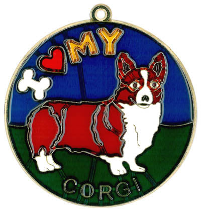Corgi Suncatcher (Pack of 6)