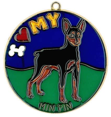 Min Pin Suncatcher (CLOSEOUT)