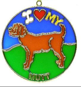 Mutt Suncatcher