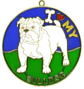 Bulldog Suncatcher (CLOSEOUT)