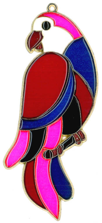 Large Parrot Suncatcher (Pack of 6)