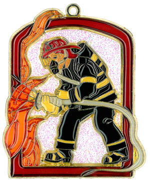 Fireman Suncatcher (Pack of 6)