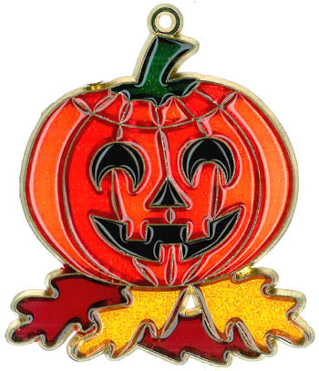 Pumpkin Suncatcher (Pack of 6)