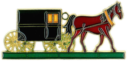 Horse & Carriage Suncatcher (Pack of 6)