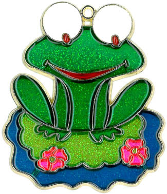 Frog/ Lily Pad Suncatcher (Pack of 6)