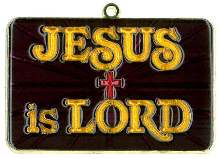 Jesus is Lord Suncatcher (Pack of 6)