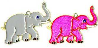 Elephant Suncatcher (Pack of 6)