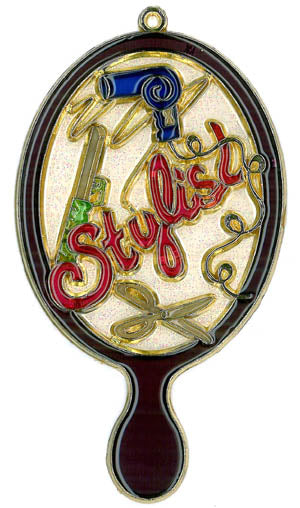 Hair Stylist Suncatcher (Pack of 6)