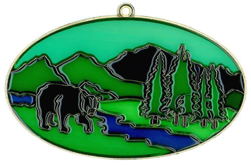 Bear Scene Suncatcher (Pack of 6)