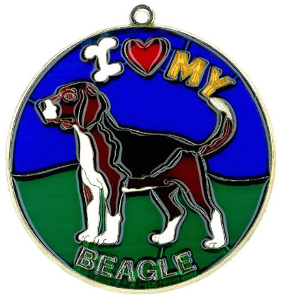 Beagle Suncatcher (Pack of 6)