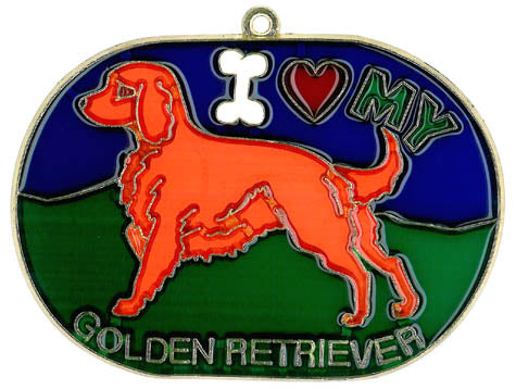 Golden Retriever Suncatcher (Pack of 6)