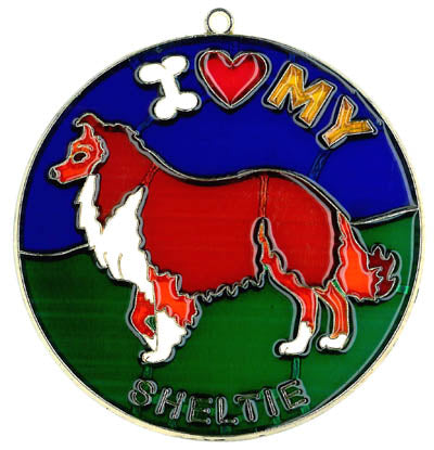 Sheltie Suncatcher (Pack of 6)
