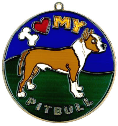Pit Bull Suncatcher (Pack of 6)