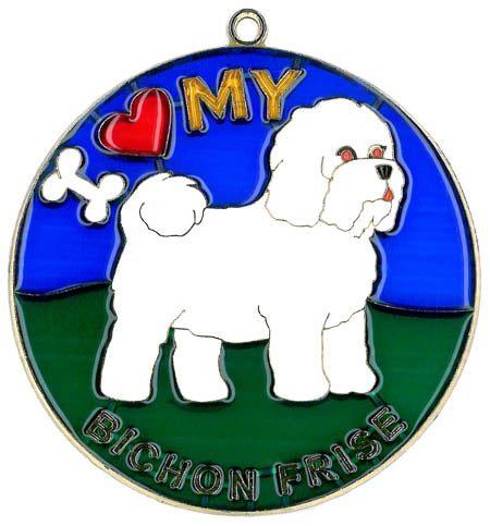Bichon Frise Suncatcher (CLOSEOUT)