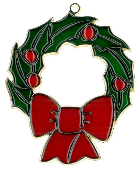 Wreath Suncatcher (Pack of 6)