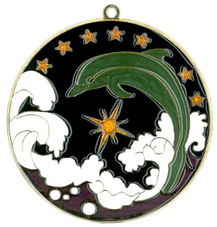 Dolphin/Moon/Star Suncatcher (Pack of 6)