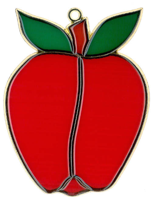 Apple Suncatcher (Pack of 6)