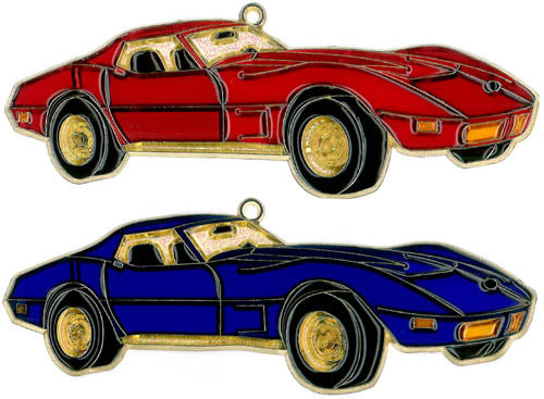 Corvette Suncatcher (Pack of 6)