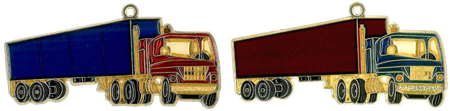 Semi Truck Suncatcher (Pack of 6)