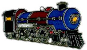 Locomotive Suncatcher (Pack of 6)