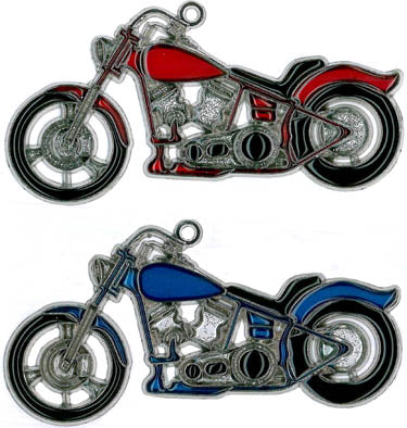 Motorcycle Suncatcher (Pack of 6)