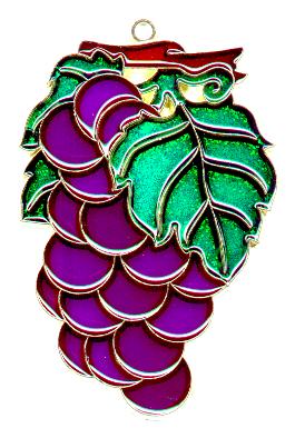 Grapes Suncatcher (Pack of 6)