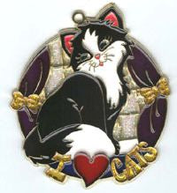 I Love Cats Suncatcher (Pack of 6)