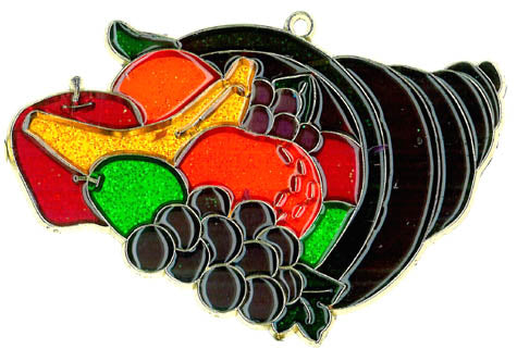 Cornucopia Suncatcher (Pack of 6)