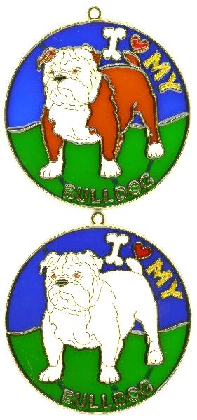 Bulldog Suncatcher (CLOSEOUT)