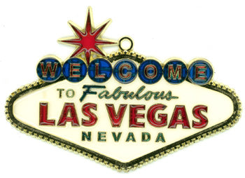 Las Vegas Sign Suncatcher (Pack of 6)