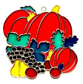 Pumpkins Suncatcher (Pack of 6)