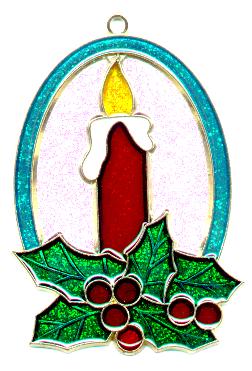 Candle in Window Suncatcher (Pack of 6)