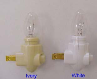 Night Light Socket with 5-Watt Bulb - 50 Pack