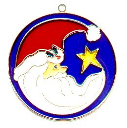 Santa Moon Suncatcher (Pack of 6)